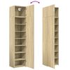 vidaXL Hochschrank Schmal Sonoma-Eiche 50x42,5x225 cm Holzwerkstoff