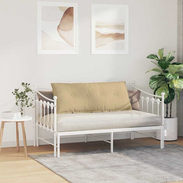 vidaXL R&uuml;ckenkissen Grau-Gr&uuml;n 120 x 50 cm Cordstoff