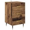 vidaXL Nachttisch mit Schubladen Altholz 40 x 40 x 66 cm Holzwerkstoff