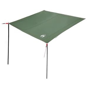 vidaXL Wohnwagenmarkise Personen 240 x 300 cm Wasserdicht Gr&uuml;n Taft