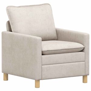 vidaXL Sofa Creme 76 x 81 x 87,5 cm Polyester