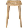 vidaXL Esstisch 112x52x76 cm Massivholz Mango