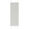 vidaXL Plissee Hellgrau 50x150 cm Stoffbreite 49,4 cm Polyester