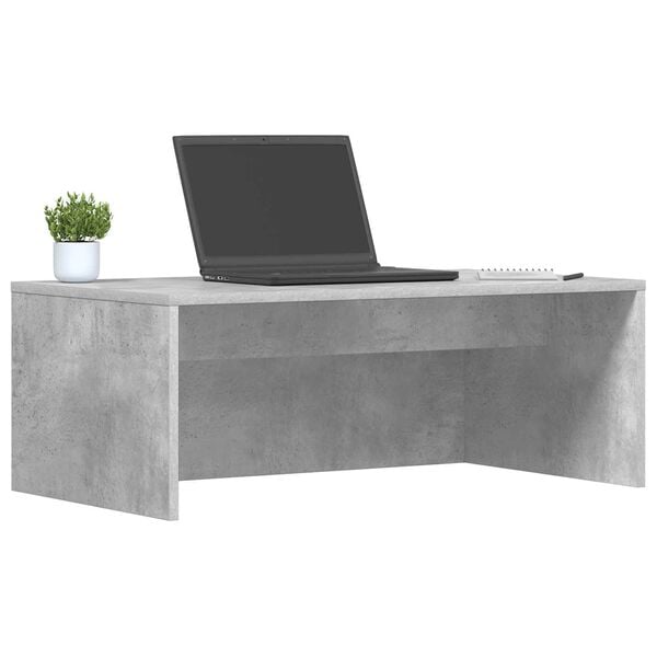 vidaXL Wandtisch Wandmontiert Beton Grau 80 x 45 x 30 cm Holzwerkstoff