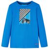 vidaXL Kinder-Langarmshirt Kobaltblau 128