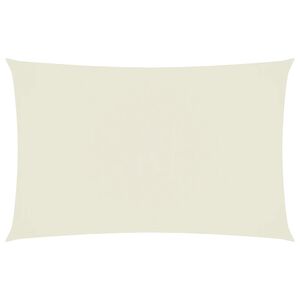 vidaXL Sonnensegel Oxford-Gewebe Rechteckig 4x7 m Creme