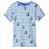 vidaXL Kinder-T-Shirt Blaumischung 128