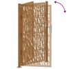 vidaXL Gartentor 100x175 cm Verwitterungsstahl Trace-Design