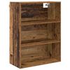 vidaXL Highboard Altholz 69,5 x 34 x 180 cm Holzwerkstoff