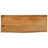 vidaXL Tischplatte mit Baumkante 90x30x2,5 cm Massivholz Mango