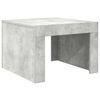 vidaXL Couchtisch Betongrau 50x50x35 cm Holzwerkstoff