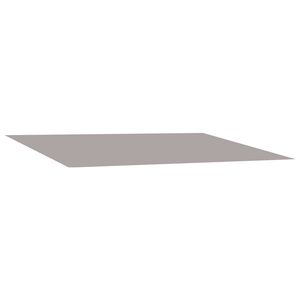 vidaXL Markisenersatzstoff Hellgrau 600 x 350 cm Polyester