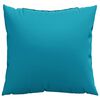 vidaXL Sofakissen 4 Stk. Blau 40x40 cm Stoff
