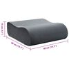 vidaXL Sitzkissen Uni Grau