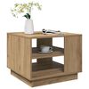 vidaXL Couchtisch Artisan-Eiche 55x55x42 cm Holzwerkstoff