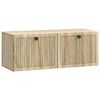 vidaXL Wandmontierter TV-Schrank Sonoma-Eiche 78,5 x 31 x 30 cm