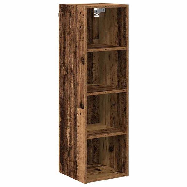 vidaXL H&auml;ngeschrank Altholz 30 x 29,5 x 100 cm Holzwerkstoff
