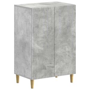 vidaXL Schuhschrank ARNHEM 59,5 x 39,5 x 90 cm Holzwerkstoff Betongrau