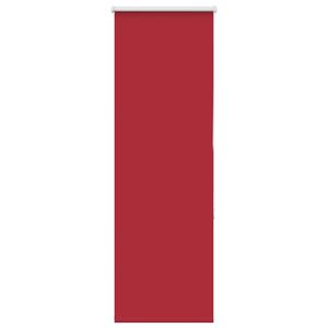 vidaXL Verdunkelungsrollo Rot 50x130 cm Stoffbreite 45,7 cm Polyester