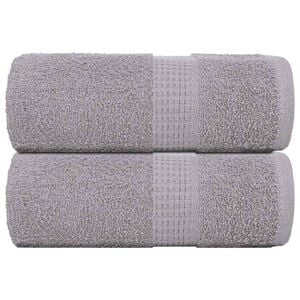 vidaXL Wascht&uuml;cher FROGN 2 Stk. Grau 30x30 cm 360 g/m&sup2;