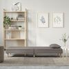 vidaXL Schlafsofa Taupe Stoff