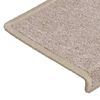 vidaXL Stufenmatten 30 Stk. 65x21x4 cm Taupe Rechteckiger Rand