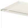 vidaXL Standmarkise Manuell Einziehbar 300x250 cm Creme