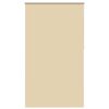 vidaXL Verdunkelungsrollo Beige 140x230 cm Stoffbreite 136,6 cm