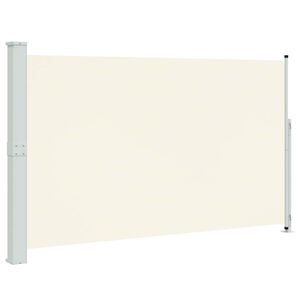 vidaXL Seitenmarkise Ausziehbar 180x300 cm Creme