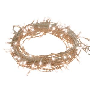 vidaXL LED-Lichterkette mit 400 LEDs Warmwei&szlig; 40 m PVC