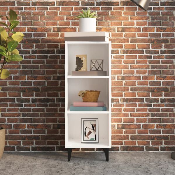 vidaXL Sideboard Wei&szlig; 34,5x32,5x90 cm Holzwerkstoff