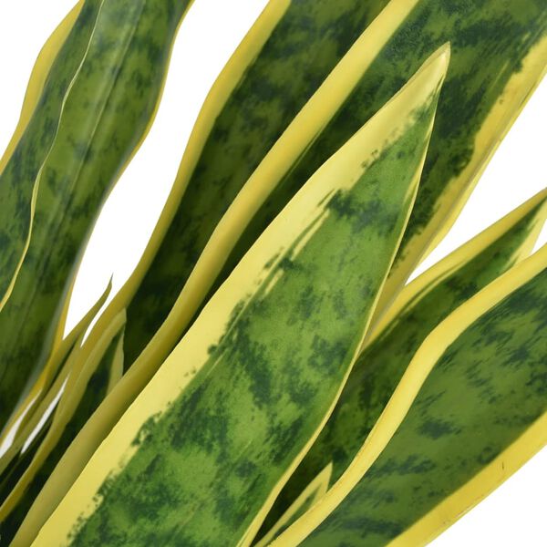 vidaXL K&uuml;nstliche Sansevieria Bogenhanf mit Topf 90 cm Gr&uuml;n