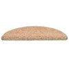 vidaXL Stufenmatten 15 Stk. 56x17x3 cm Gold Halbrund