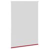 vidaXL Verdunkelungsrollo Rot 110x150cm Stoffbreite 105,7cm Polyester