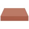 vidaXL Wandregal Wandmontiert Rot 40 x 23,5 x 4 cm Holzwerkstoff