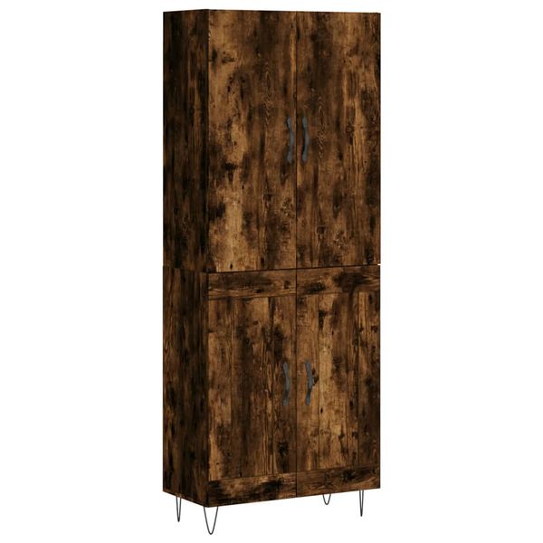 vidaXL Highboard R&auml;uchereiche 69,5x34x180 cm Holzwerkstoff