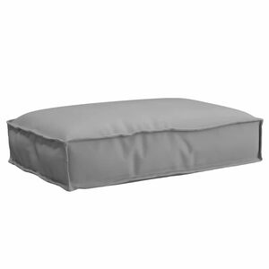 vidaXL Kissen Oxford-Stoff Grau 60 x 40 x 8 cm