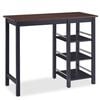 vidaXL Bar Set 3 St&uuml;ck MDF Schwarz