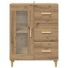 vidaXL Sideboard Artisan-Eiche 69,5 x 34 x 90 cm Holzwerkstoff