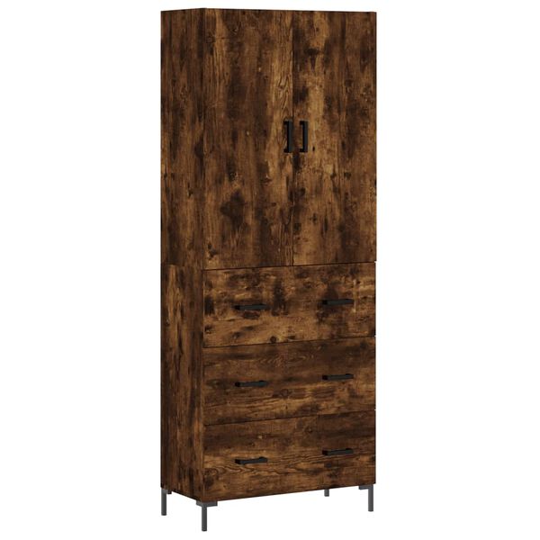 vidaXL Highboard R&auml;uchereiche 69,5x34x180 cm Holzwerkstoff