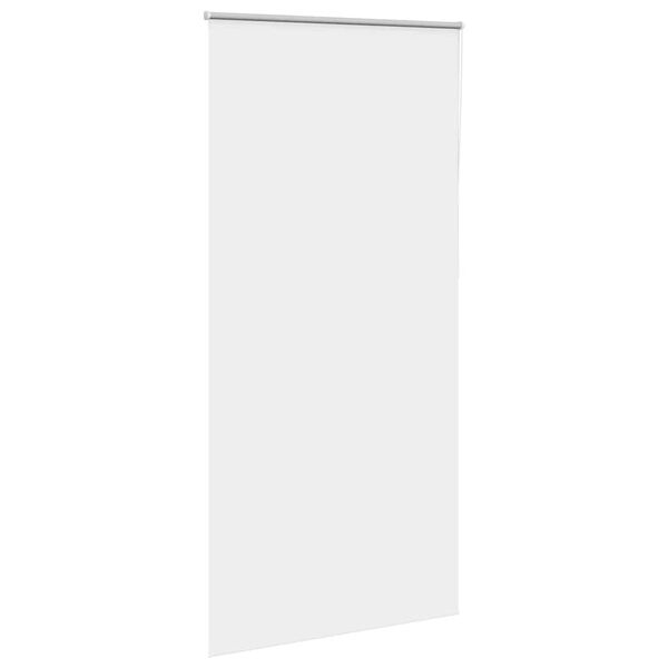 vidaXL Verdunkelungsrollo Wei&szlig; 105x230cm Stoffbreite 100,7cm Polyester