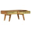 vidaXL Couchtisch Massivholz Mango 90x50x40 cm