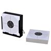 vidaXL Kugelfang 14 cm + 100 Zielscheiben aus Papier Quadratisch