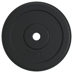 vidaXL Hantelscheibe 20 kg Gusseisen