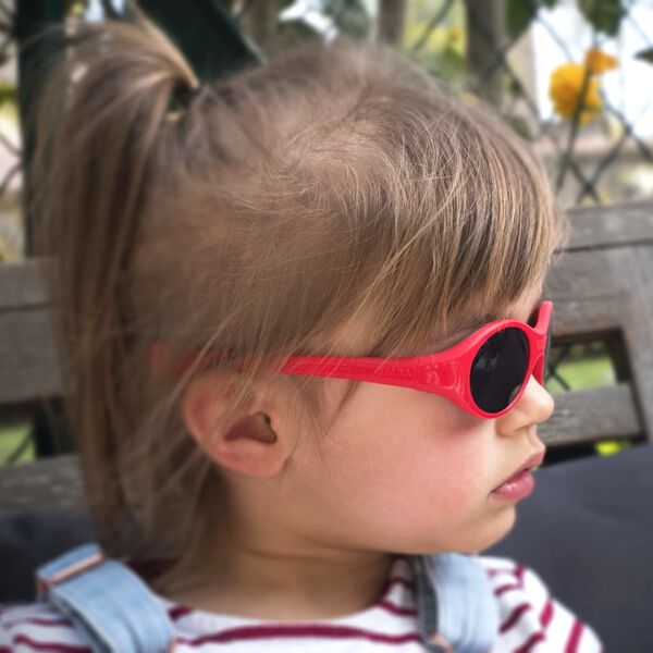 Beaba Kinder-Sonnenbrille M Mohnrot