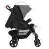 vidaXL 2-in-1 Kinderwagen Anthrazit Stahl