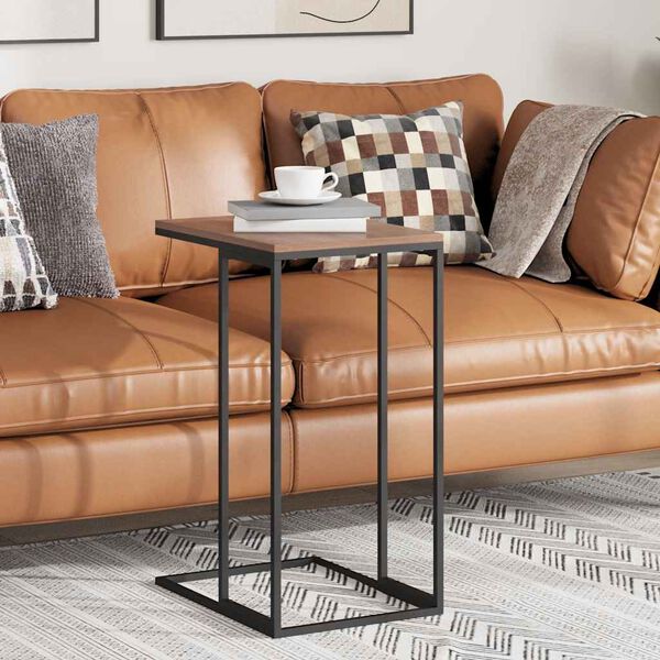 vidaXL Beistelltisch Schwarz 40x30x59 cm Holzwerkstoff