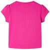 Kinder-T-Shirt Dunkelrosa 116