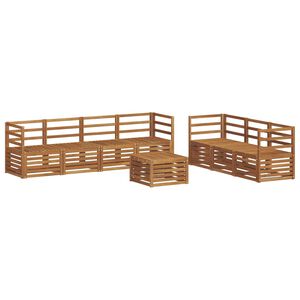 vidaXL Sofagarnituren 8 stk. Natur Massivholz Akazie
