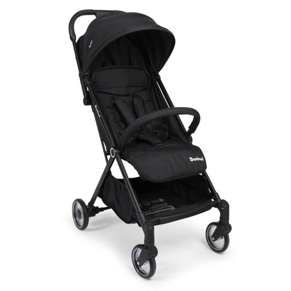 Baninni Automatisch Faltbarer Kinderwagen Vigo Schwarz